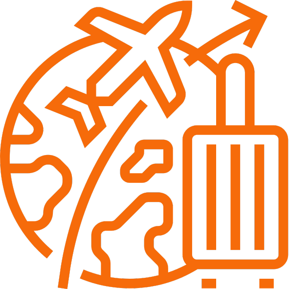 Tourist Infrastructure Development Icon